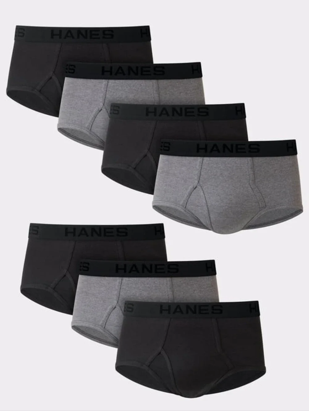 Hanes No Ride Up Briefs 7-Pack